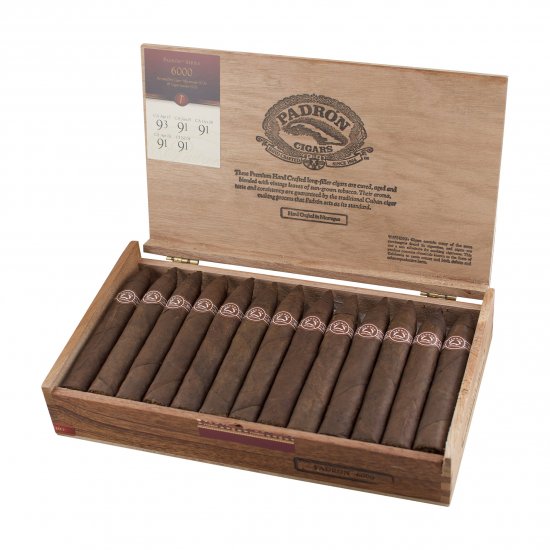 Padron 6000 Maduro Torpedo Cigars - Box