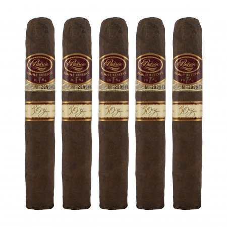 Padron Family Reserve No. 50 Maduro Robusto Cigar - 5 Pack