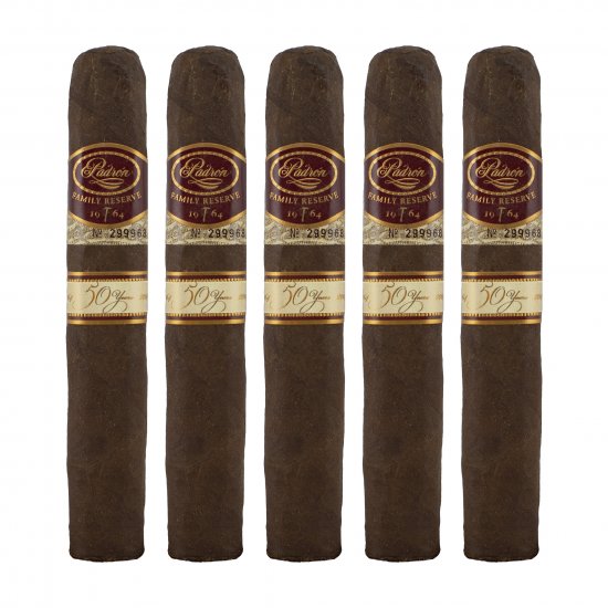 Padron Family Reserve No. 50 Maduro Robusto Cigar - 5 Pack