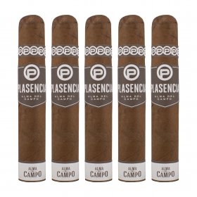 Plasencia Alma del Campo Tribu Robusto Cigar - 5 Pack