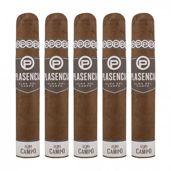 Plasencia Alma del Campo Tribu Robusto Cigar - 5 Pack