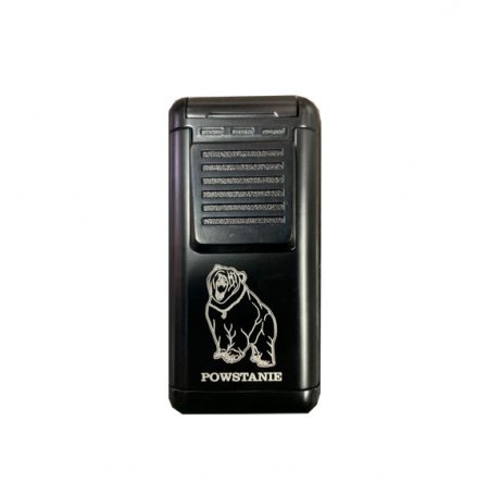 Powstanie Wojtek "WAR BEAR" Triple Torch Lighter - Black