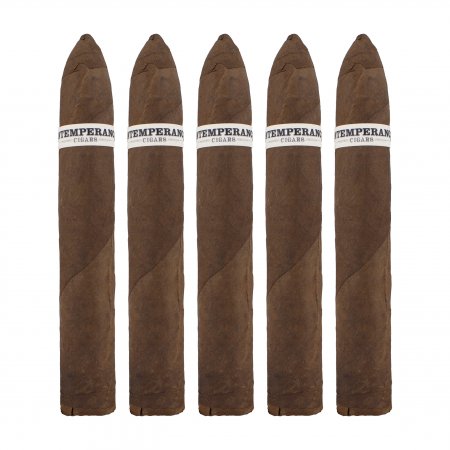 Intemperance BA XXI Ambition Belicoso Cigar - 5 Pack