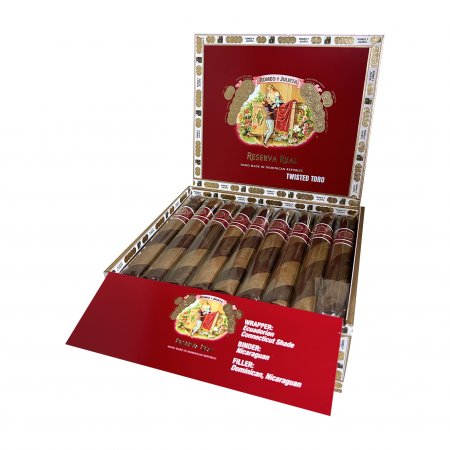 Romeo Y Julieta Twisted Toro Cigar - Box