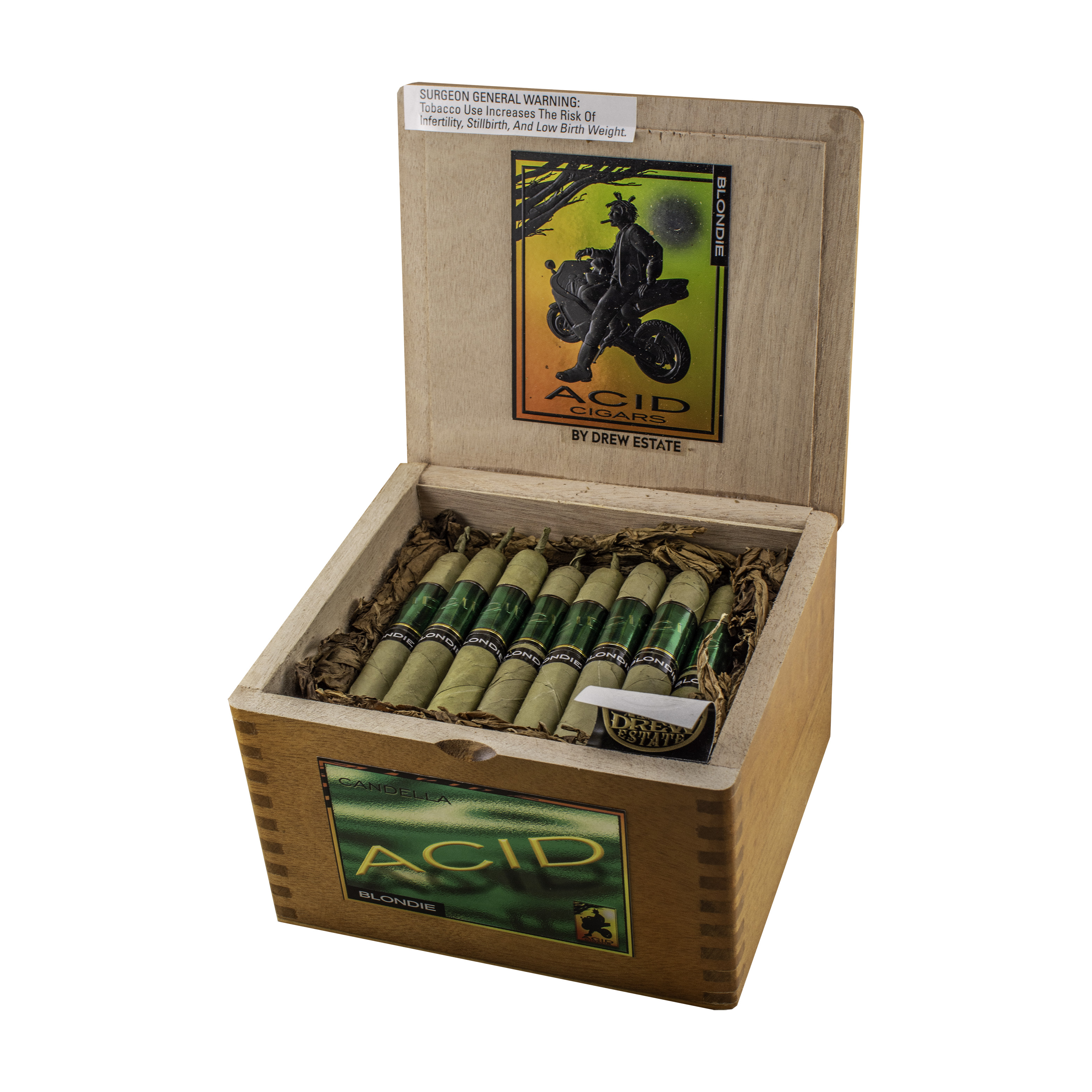 Drew Estate Acid Blondie Candela Cigar - Box