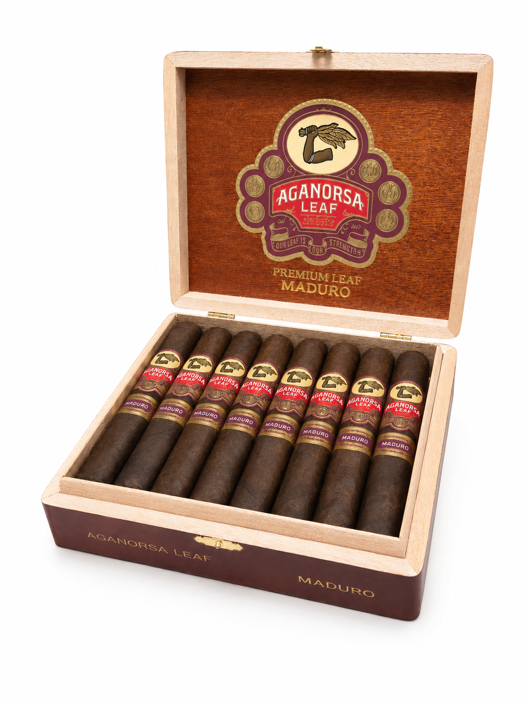 Aganorsa Leaf La Validacion Maduro Gran Robusto Cigar - Box