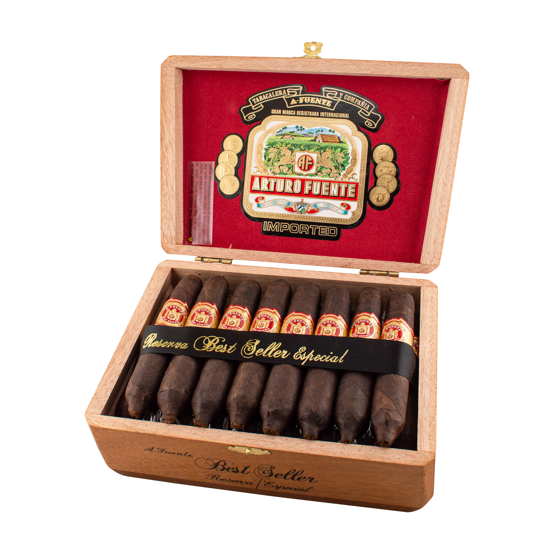 Arturo Fuente Hemingway Best Seller Maduro Perfecto Cigar - Box Arturo Fuente Hemingway Best Seller Maduro Perfecto Cigar - Box