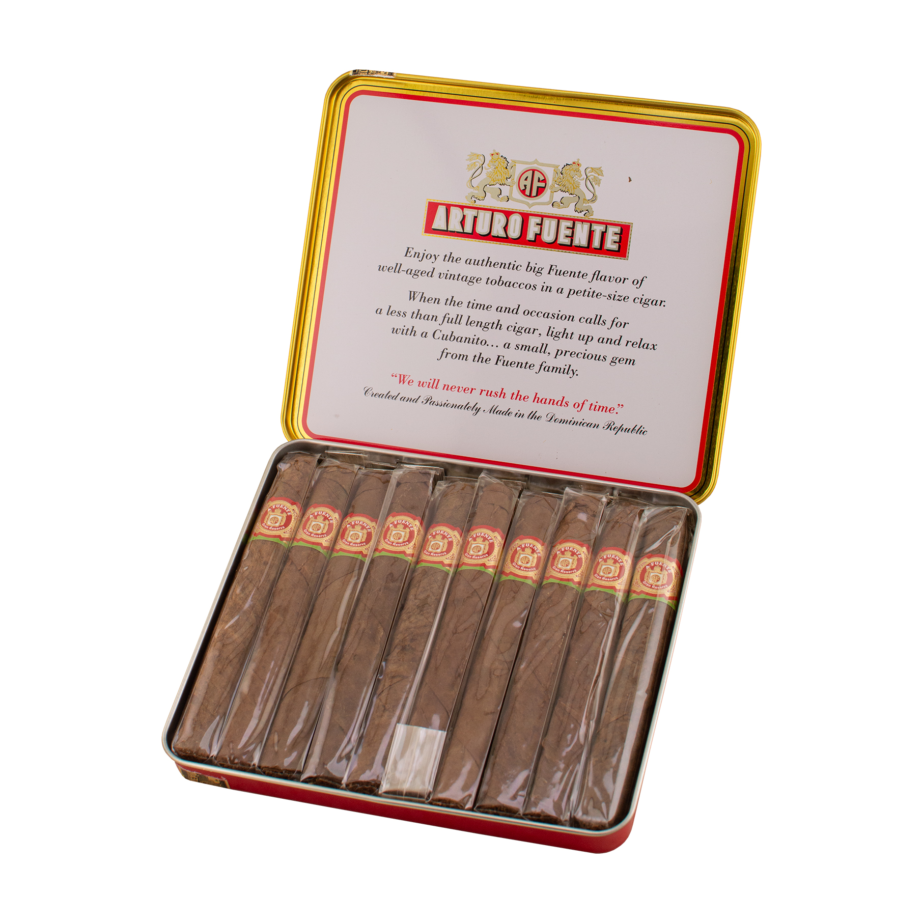 Arturo Fuente Cubanitos Natural Cigar - Tin