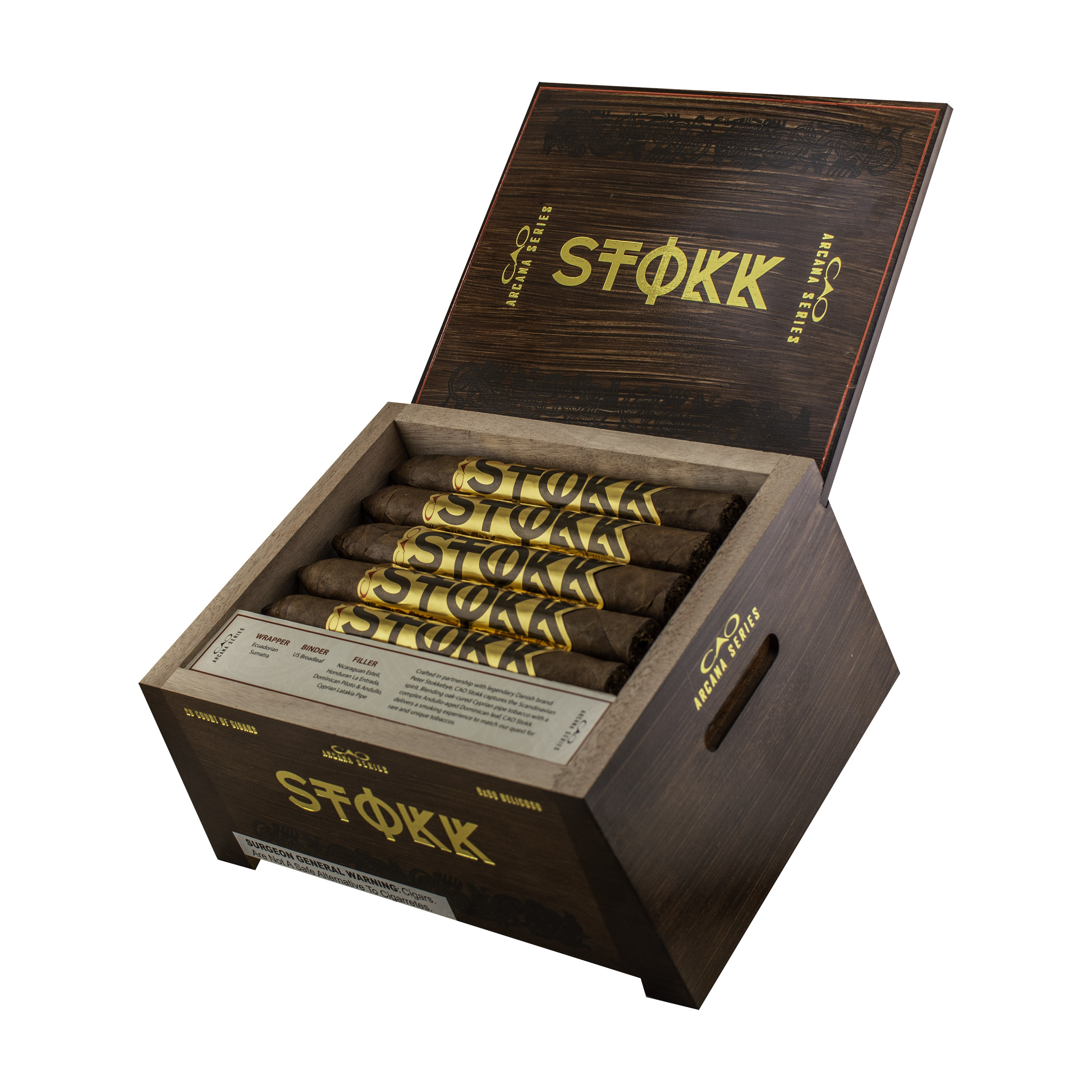 CAO Arcana Stokk Belicoso Cigar - Box