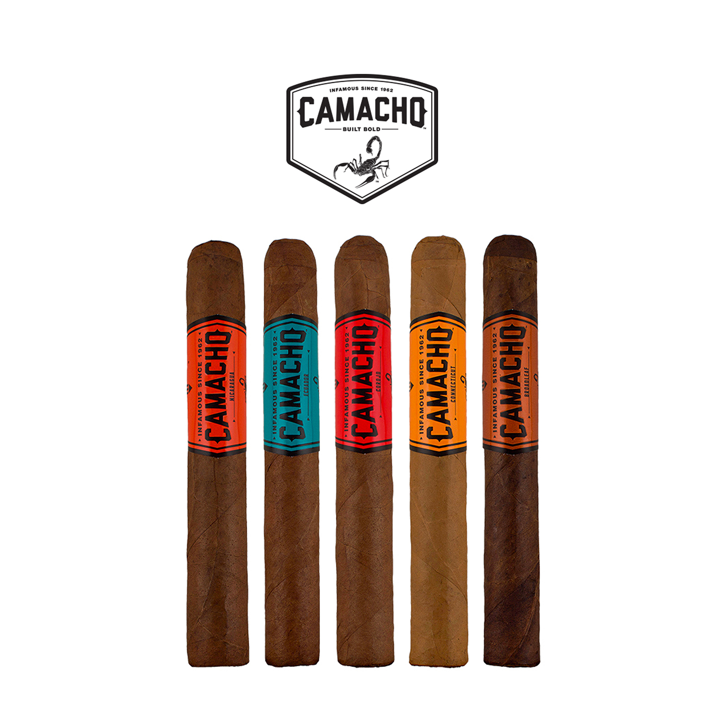 Camacho Bold 5ive Assortment - 5 Pack Sampler