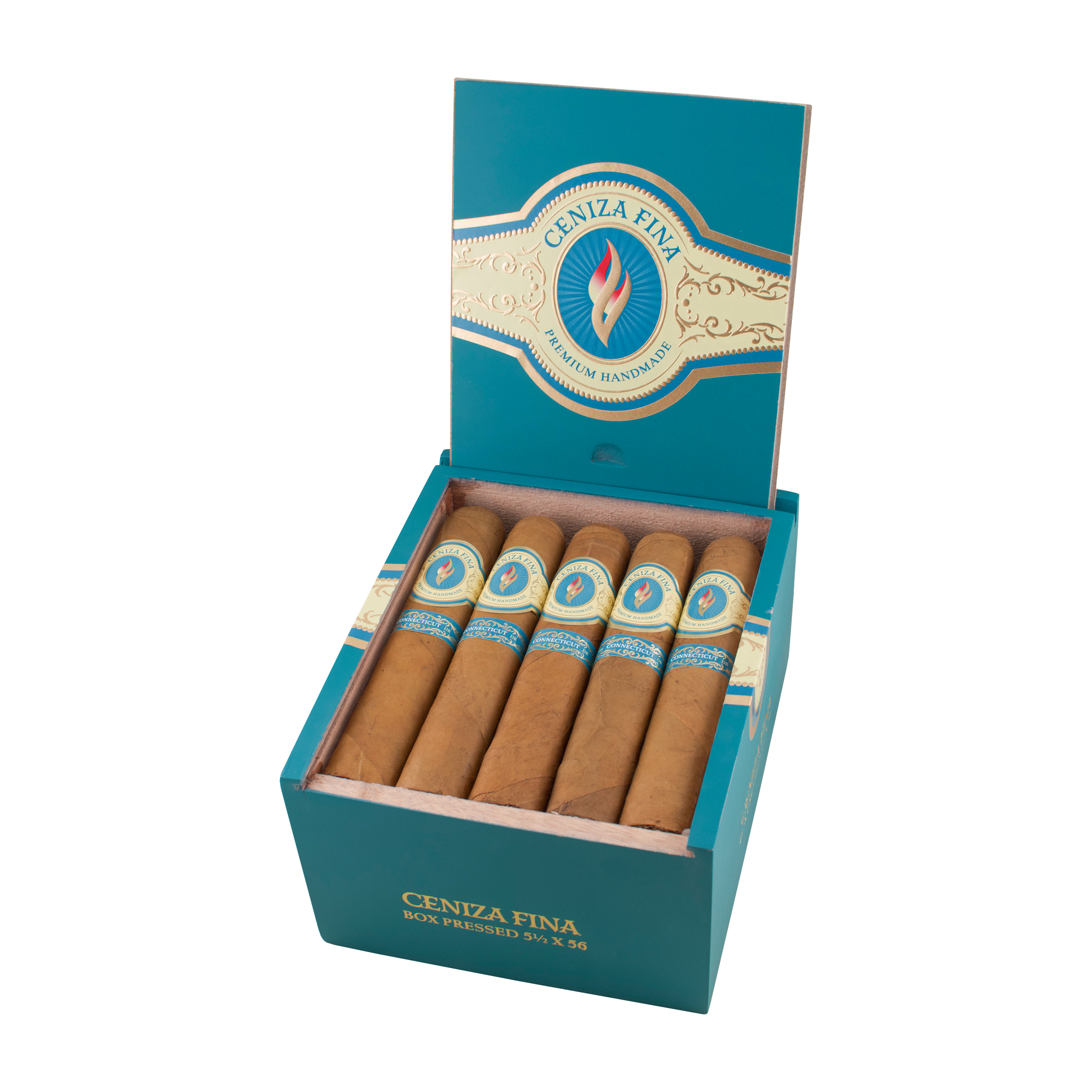Ceniza Fina Connecticut Robusto Gordo Cigar - Box