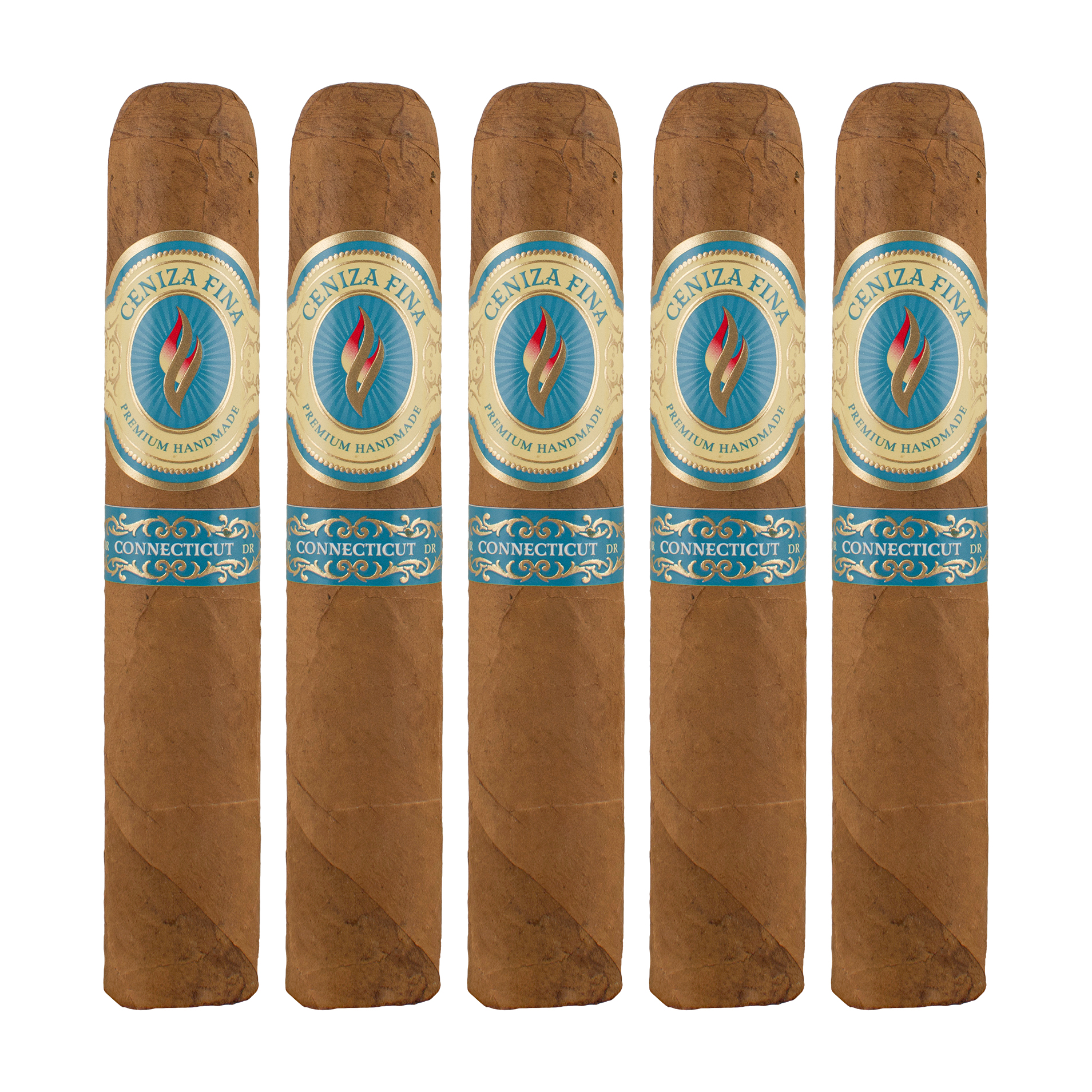 Ceniza Fina Connecticut Robusto Cigar - 5 Pack