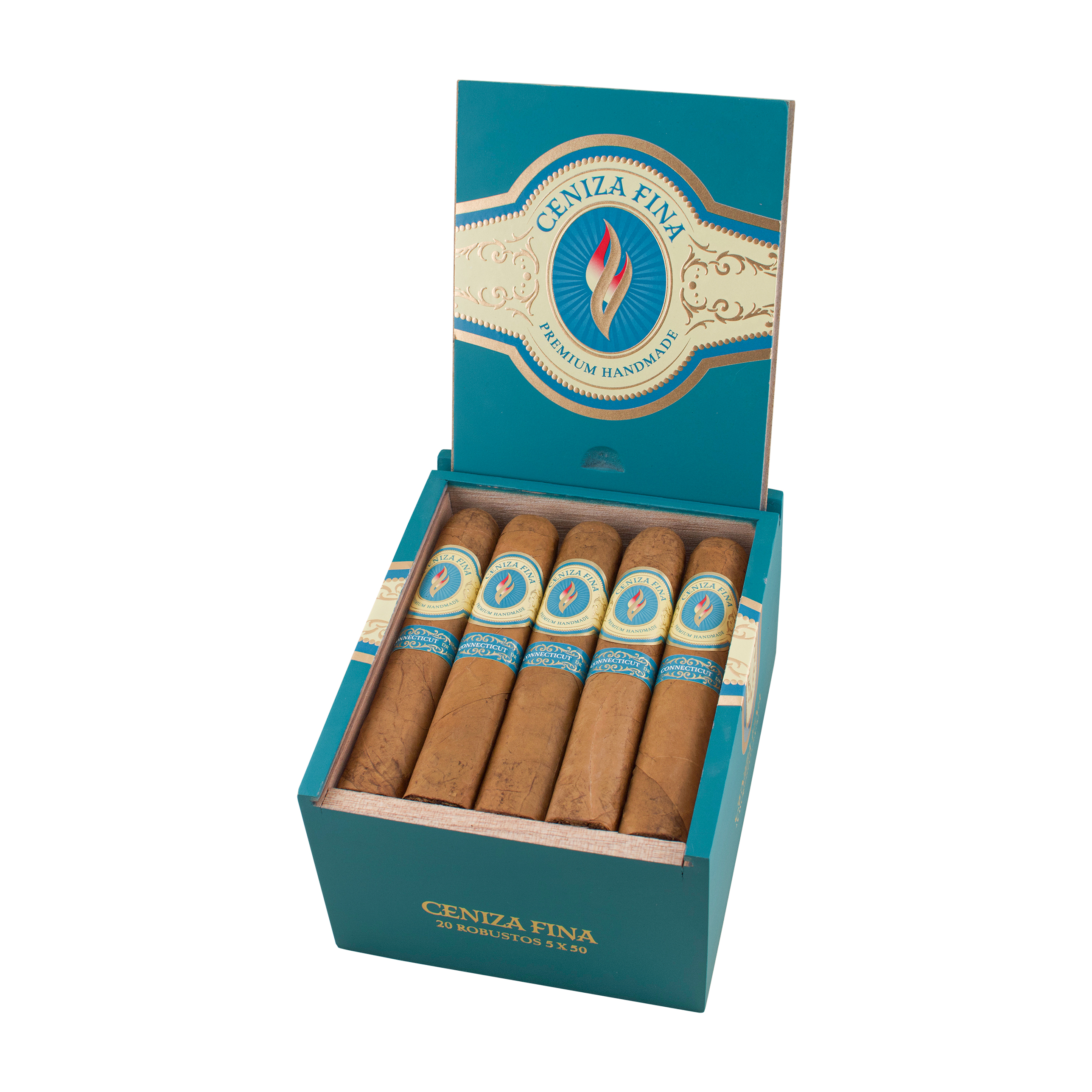 Ceniza Fina Connecticut Robusto Cigar - Box