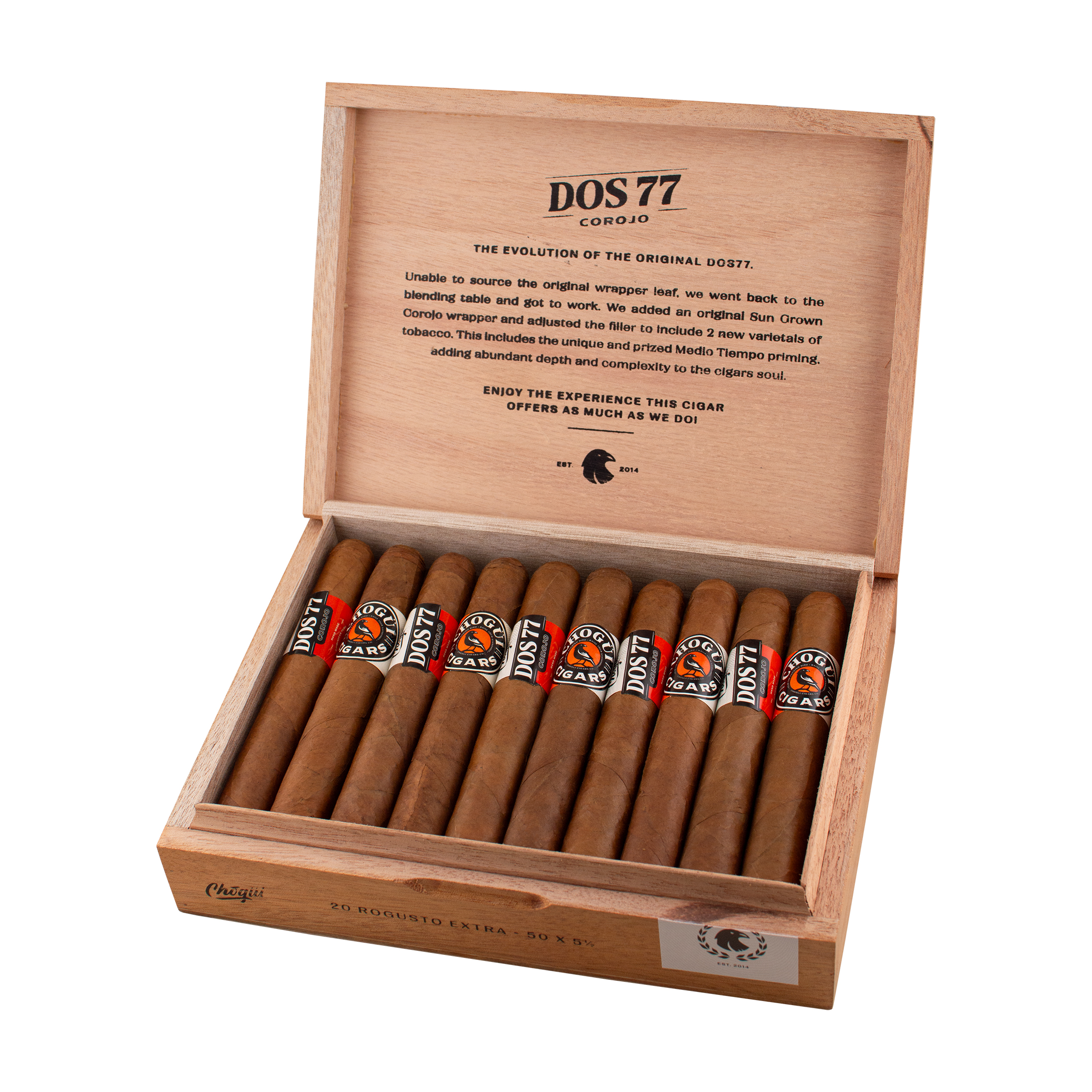 Chogui Corojo Rogusto Cigar - Box