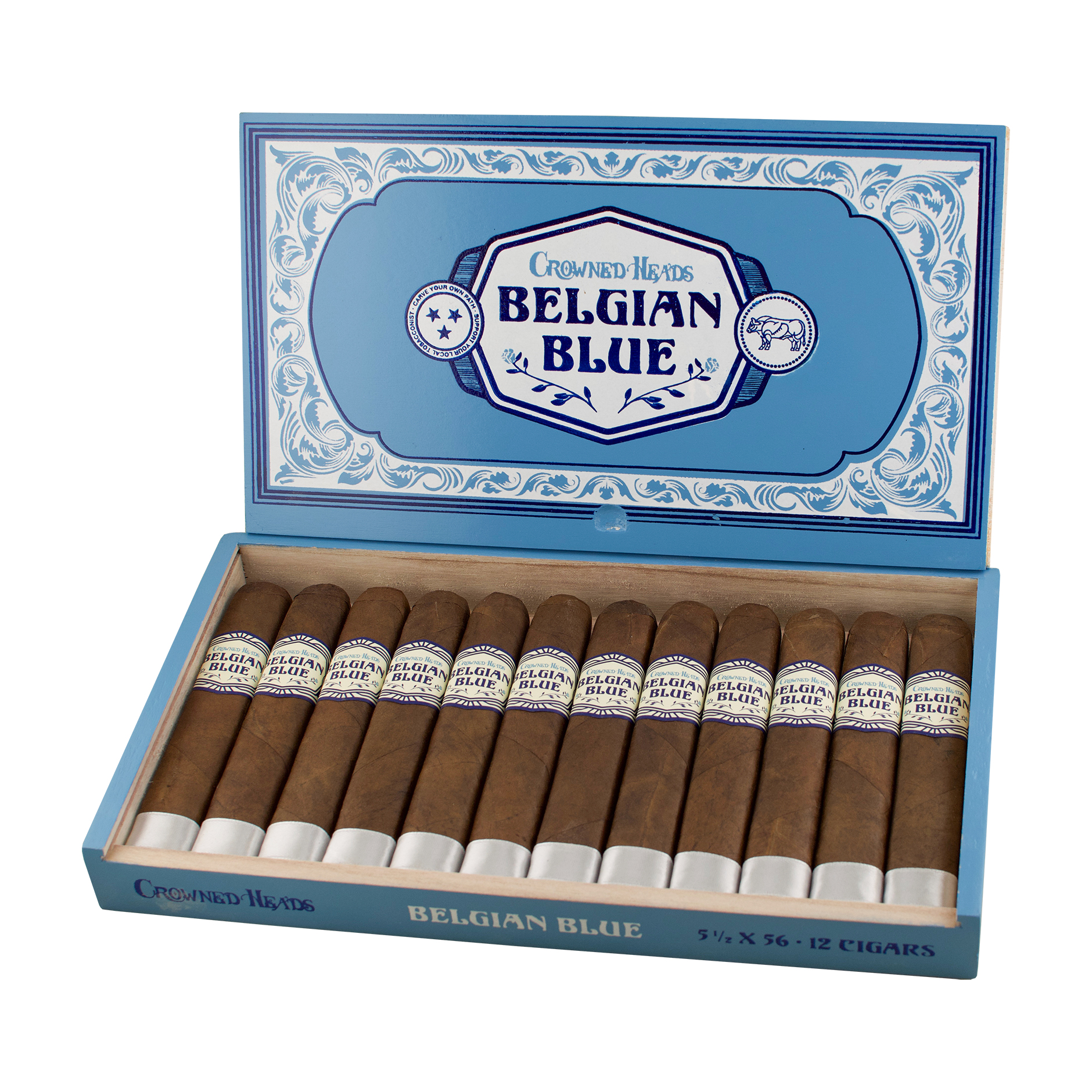 Crowned Heads Belgian Blue Cigar - Box