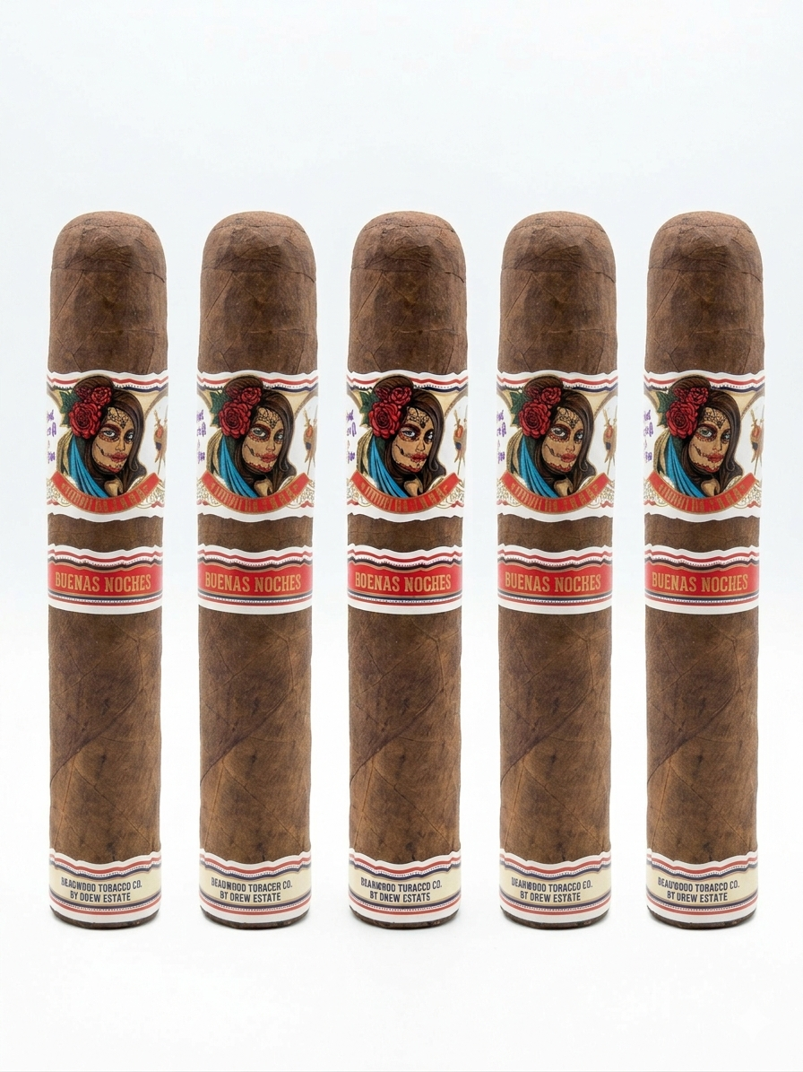 Deadwood Dominicana Buenas Noches Robusto Cigar - 5 Pack