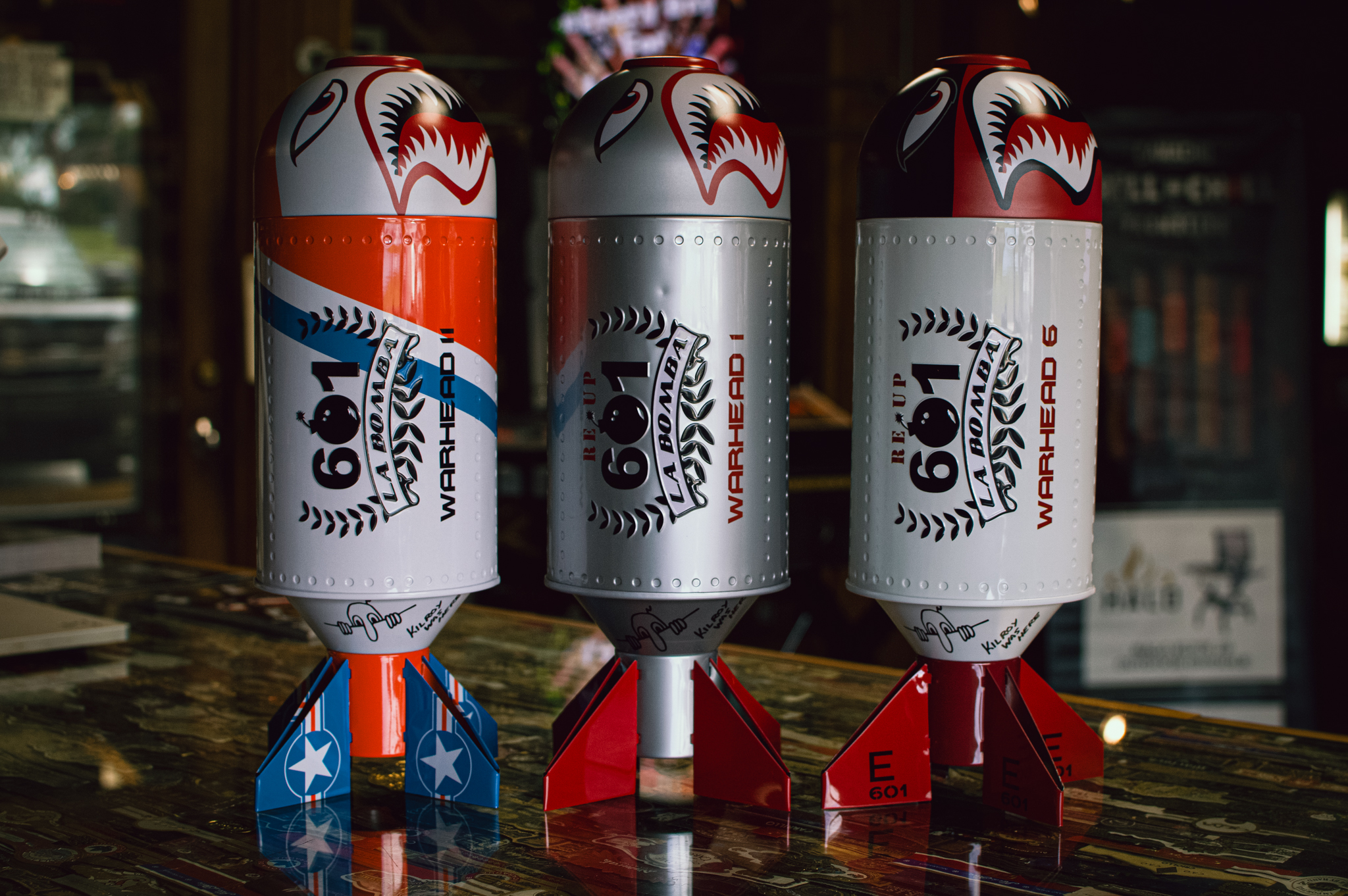 601 La Bomba Warhead Bomb Tin - Sampler