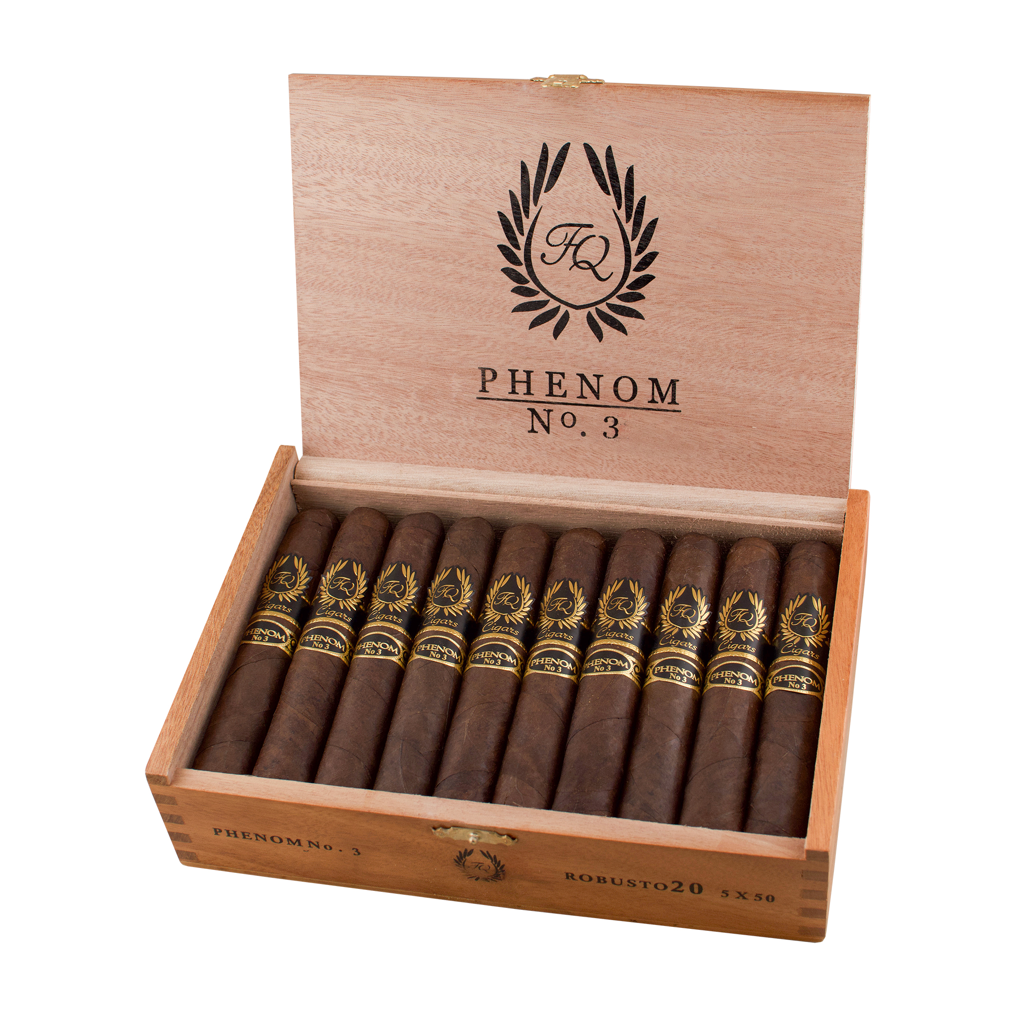 FQ Phenom No. 3 Robusto Cigar - Box