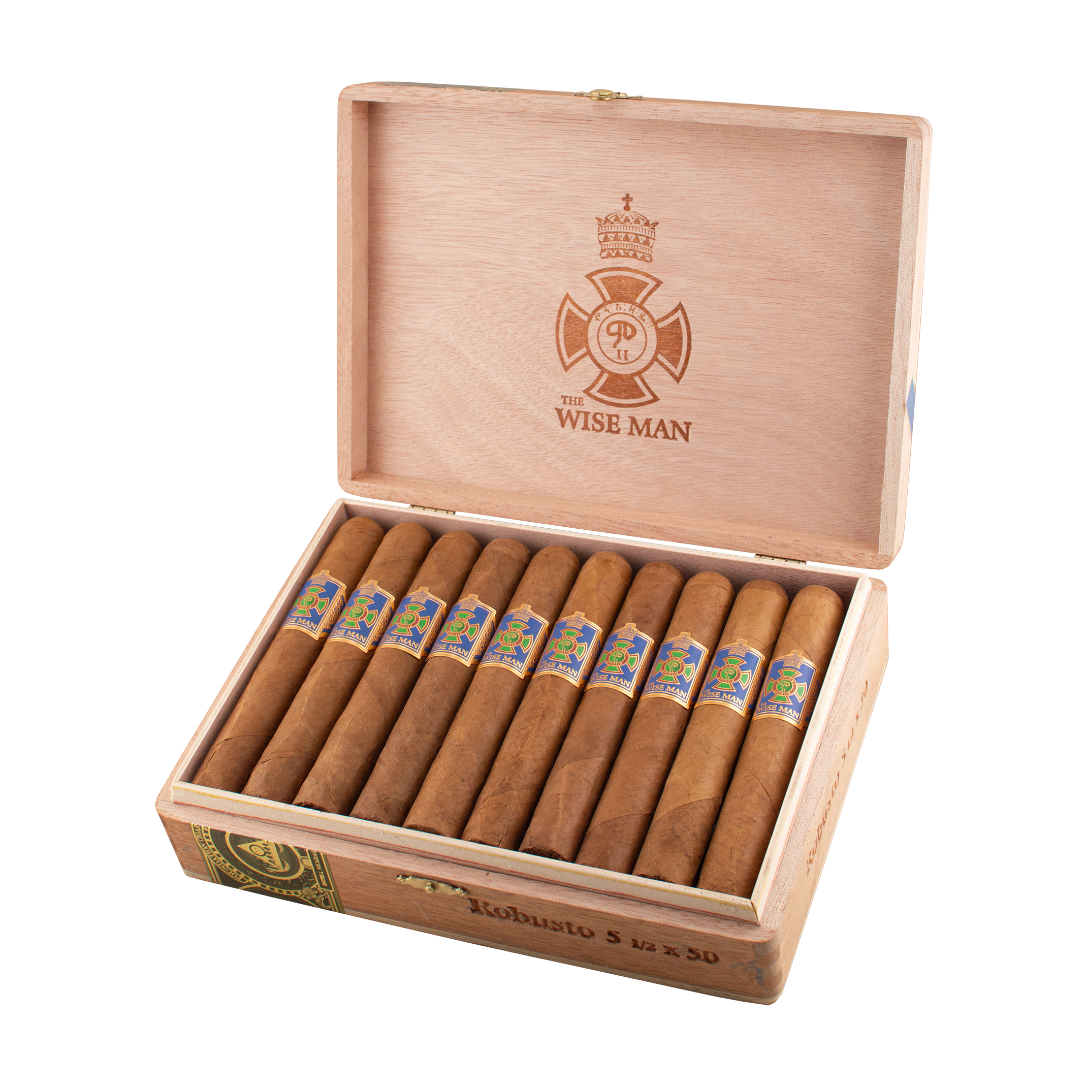 Foundation The Wise Man Corojo Robusto Cigar - Box
