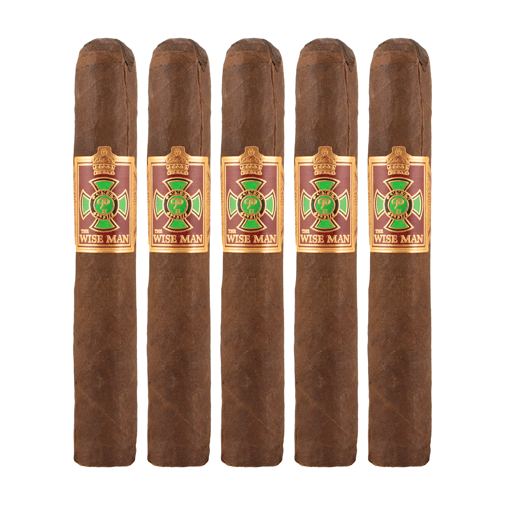 Foundation The Wise Man Maduro Corona Cigar - 5 Pack
