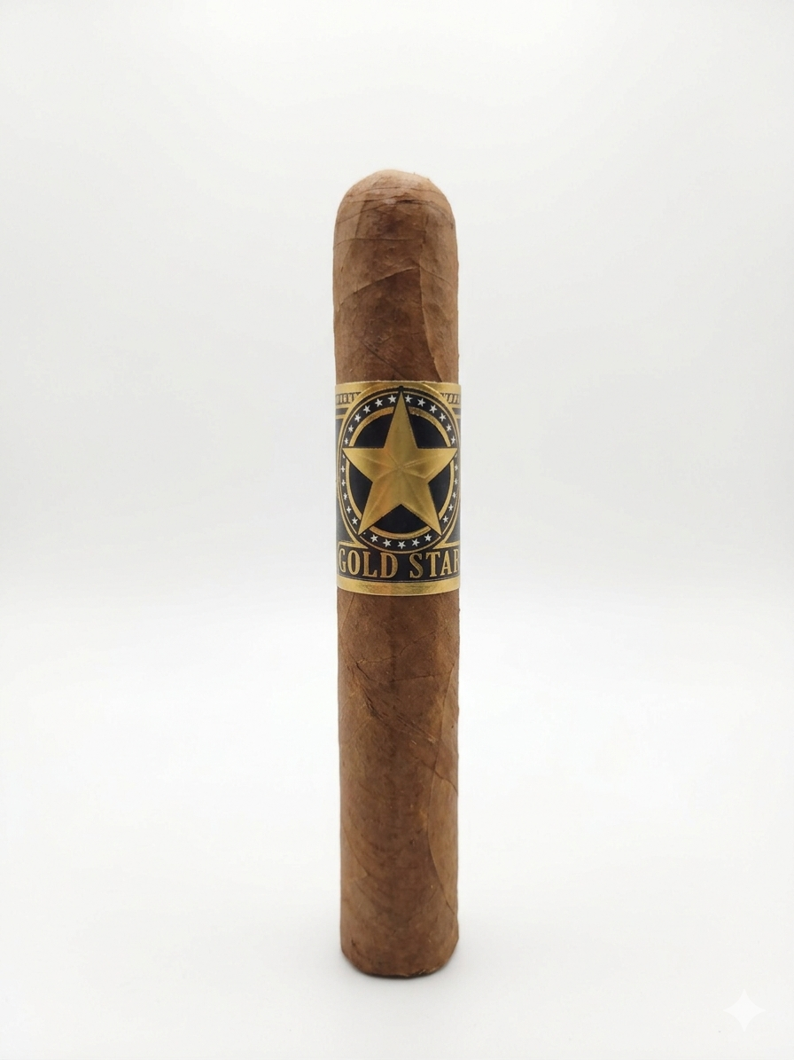 Gold Star Robusto Cigar - Single