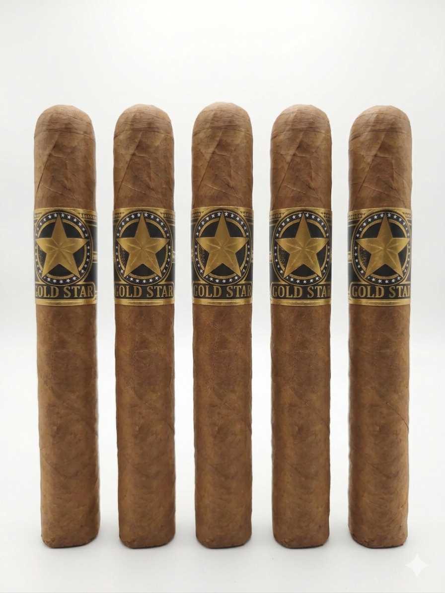 Gold Star Toro Cigar - 5 Pack