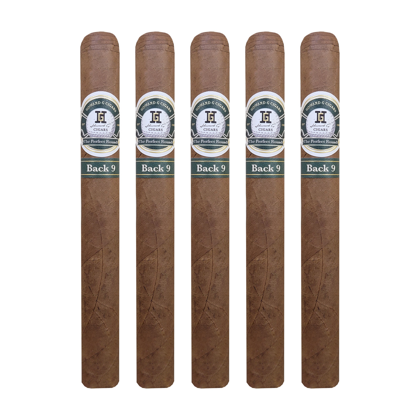Howard G The Perfect Round Back 9 Cigar - 5 pack