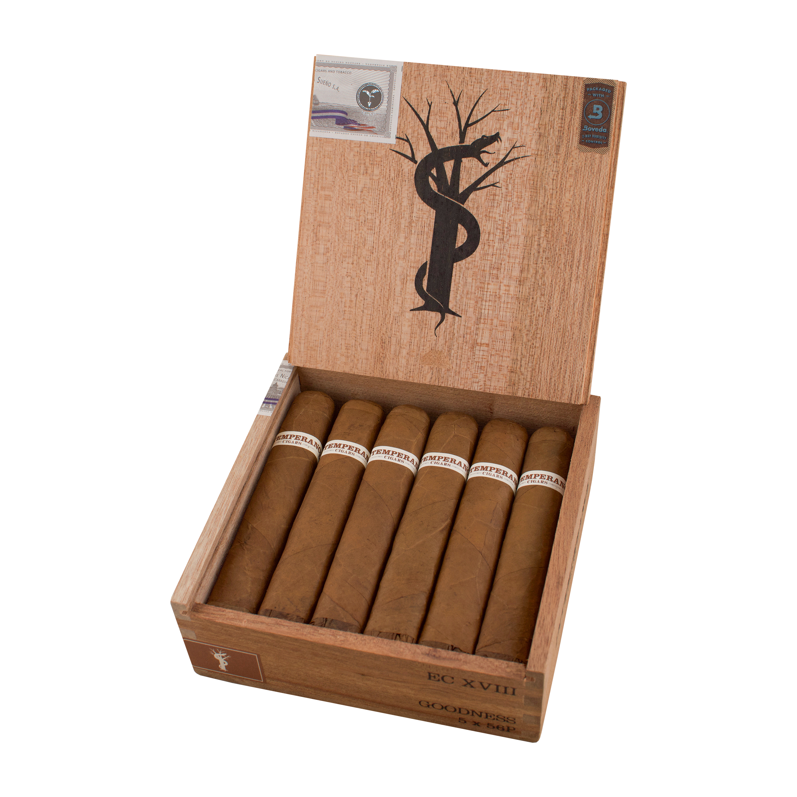 Intemperance EC XVIII Goodness BP Robusto Cigar - Box
