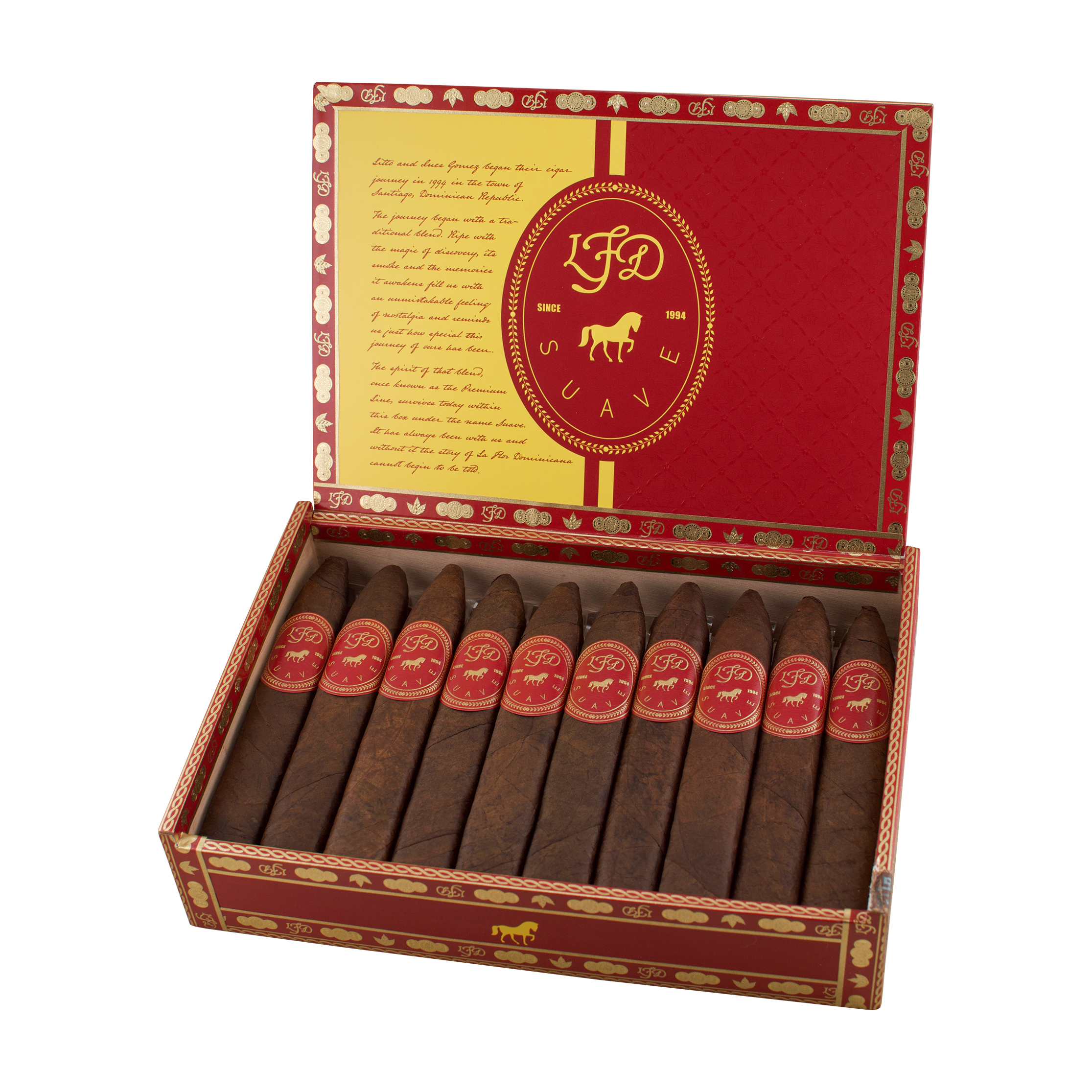 LFD Suave Grand Maduro No. 6 Cigar - Box