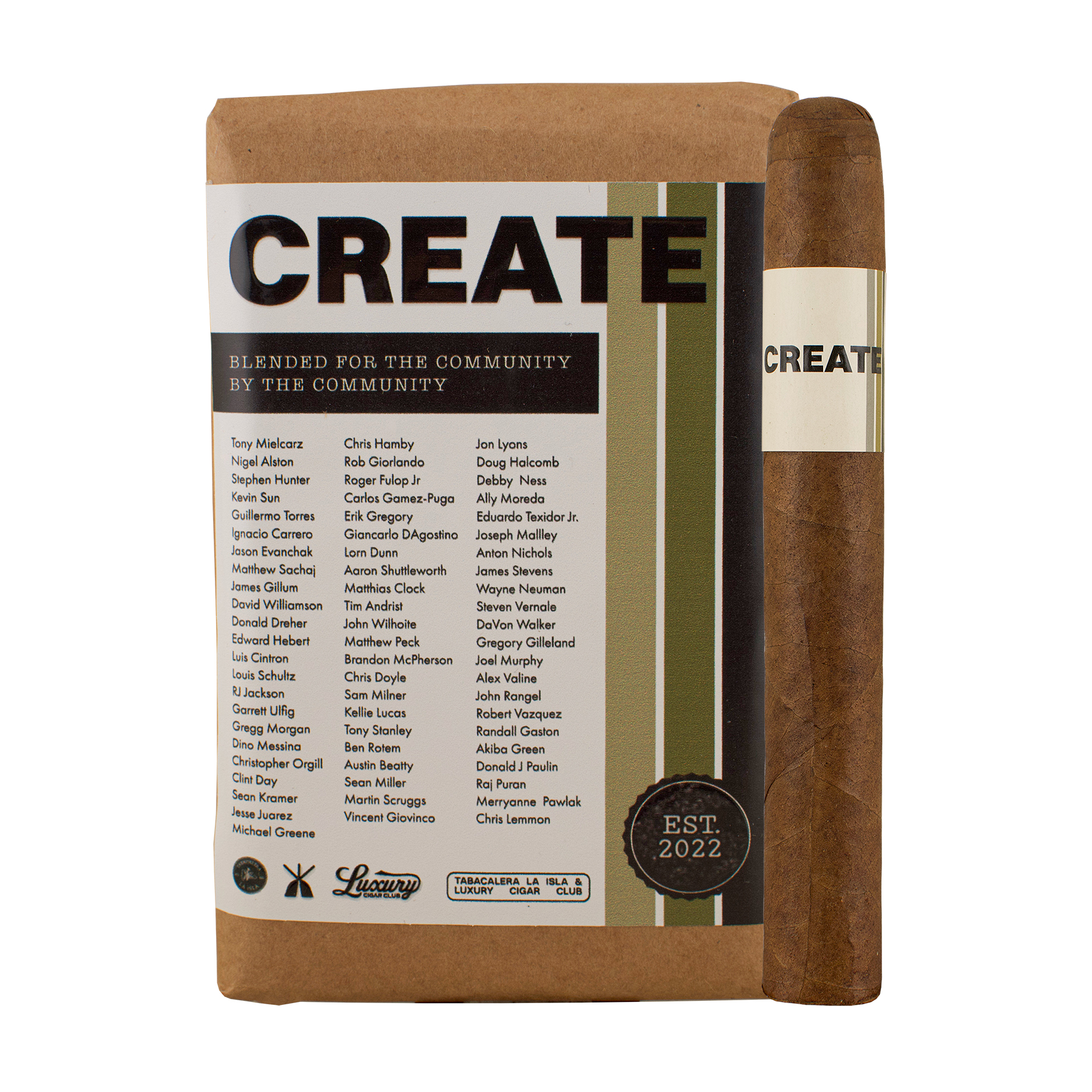 Luxury Cigar Club CREATE Toro Cigar - Bundle of 10