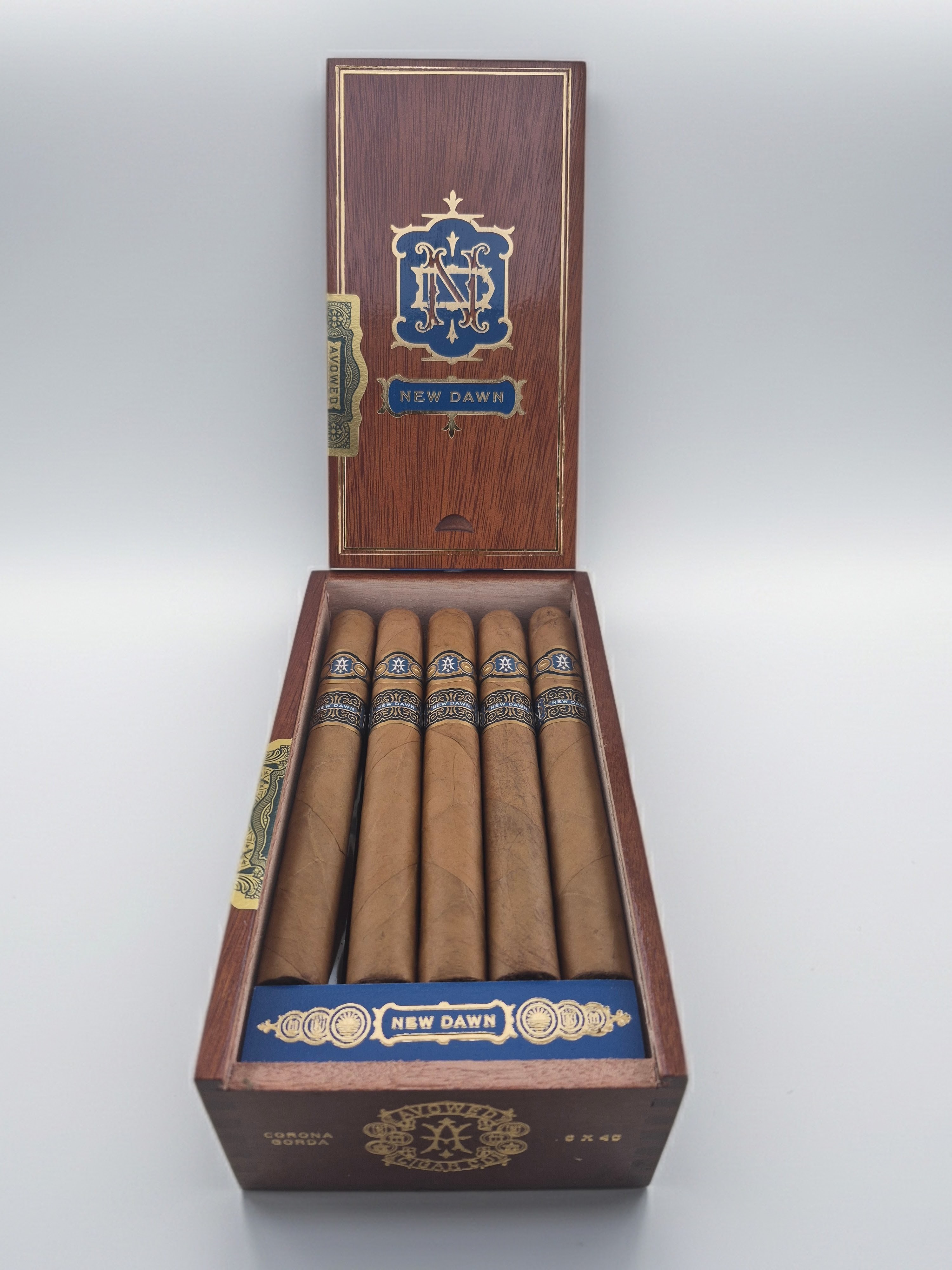 Avowed Cigar Co. New Dawn Corona Gorda Cigar - Box of 15