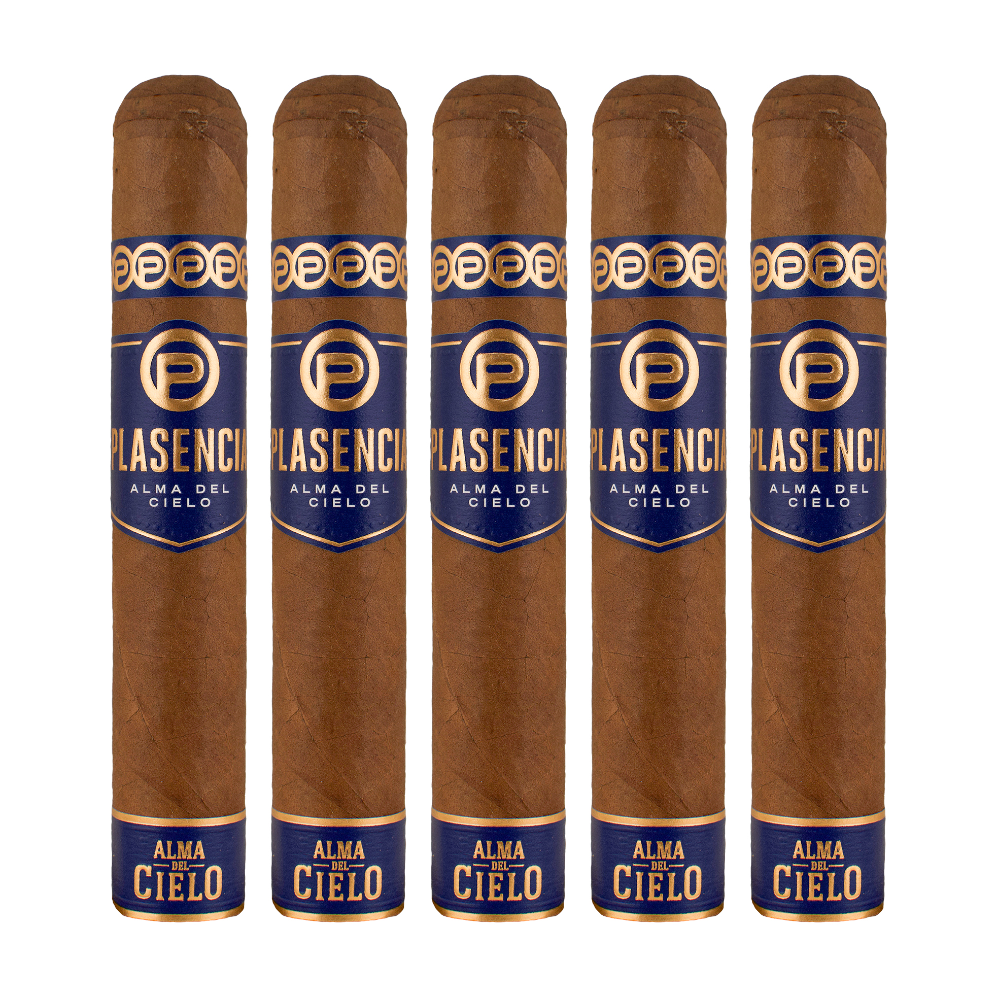 Plasencia Alma del Cielo Celeste Robusto Cigar - 5 Pack