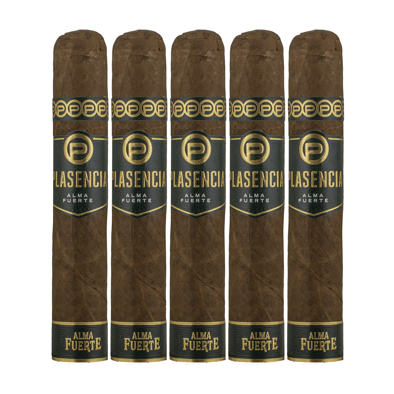 Plasencia Alma Fuerte Robustus II Natural Robusto Cigar - 5 Pack