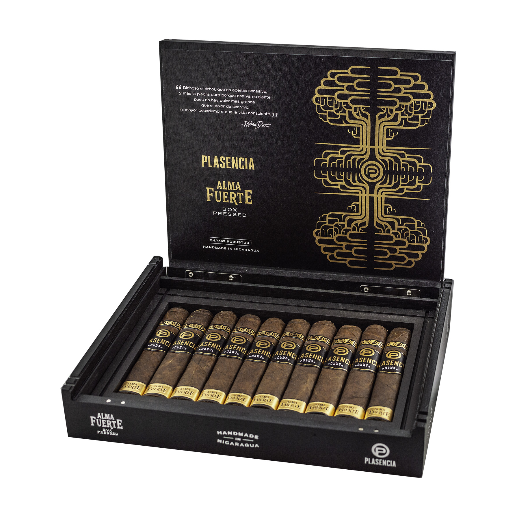 Plasencia Alma Fuerte Robustus I Robusto Cigar - Box