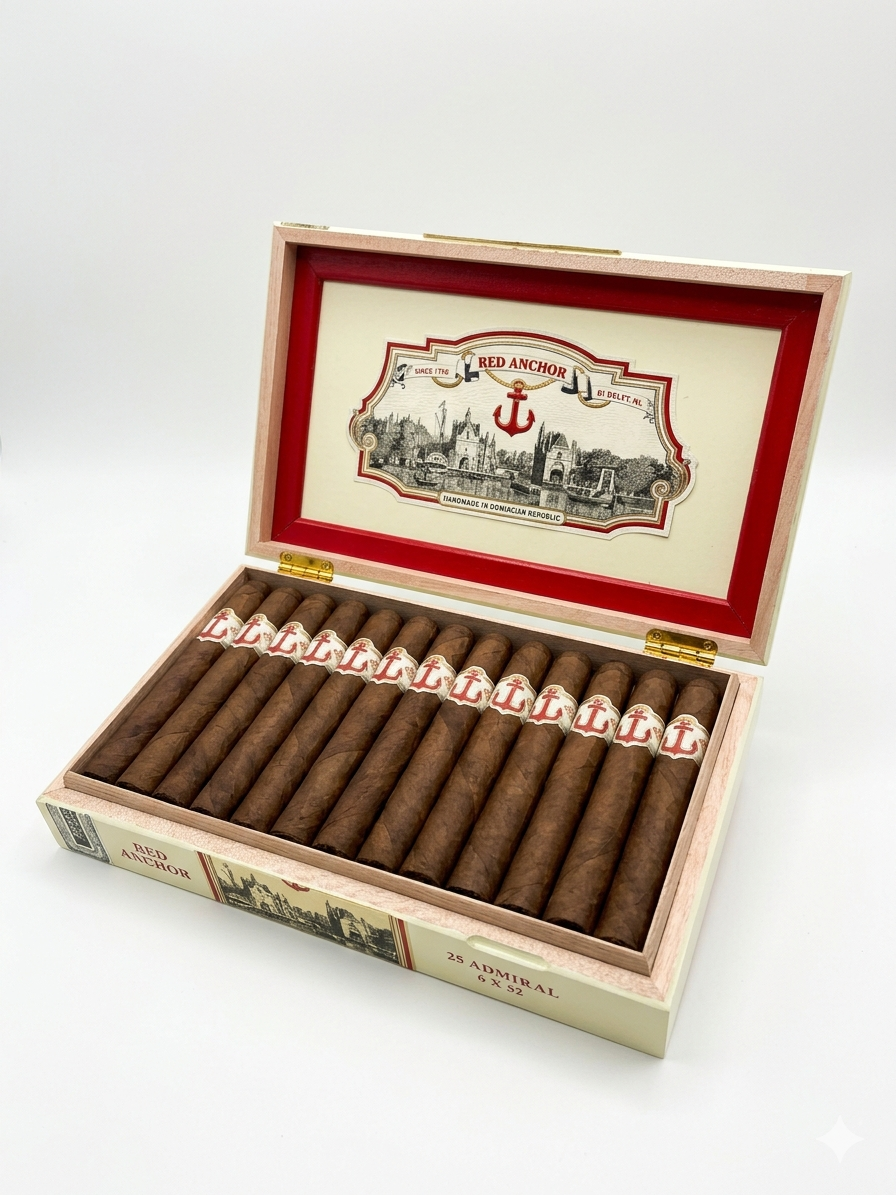 Red Anchor Admiral Cigar - Box