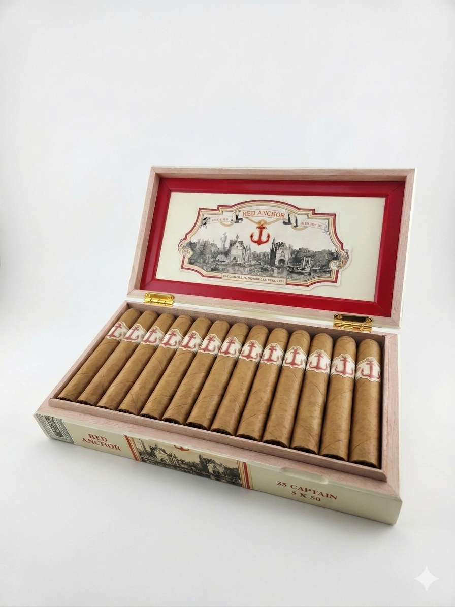 Red Anchor Captain Cigar - Box
