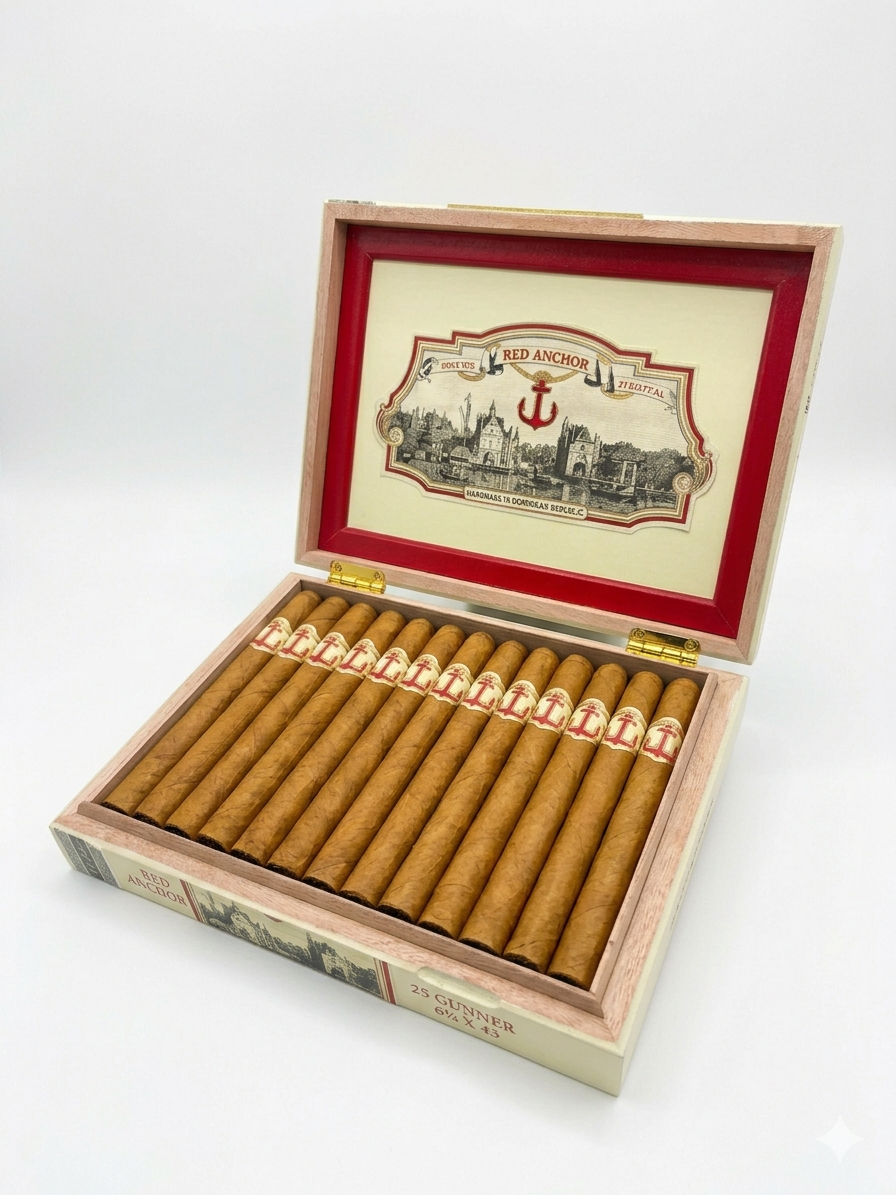Red Anchor Gunner Cigar - Box