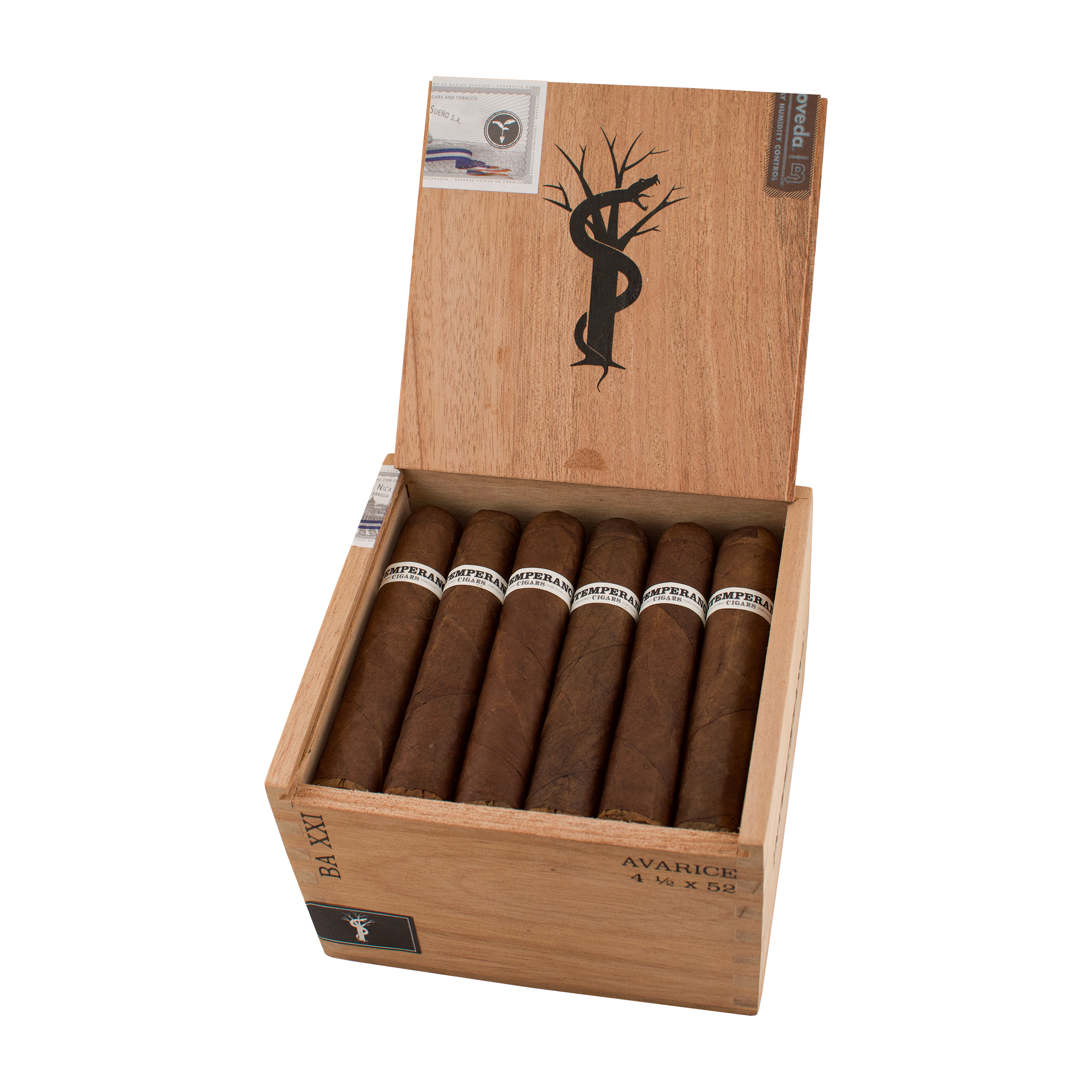 Intemperance BA XXI Avarice Cigar - Box