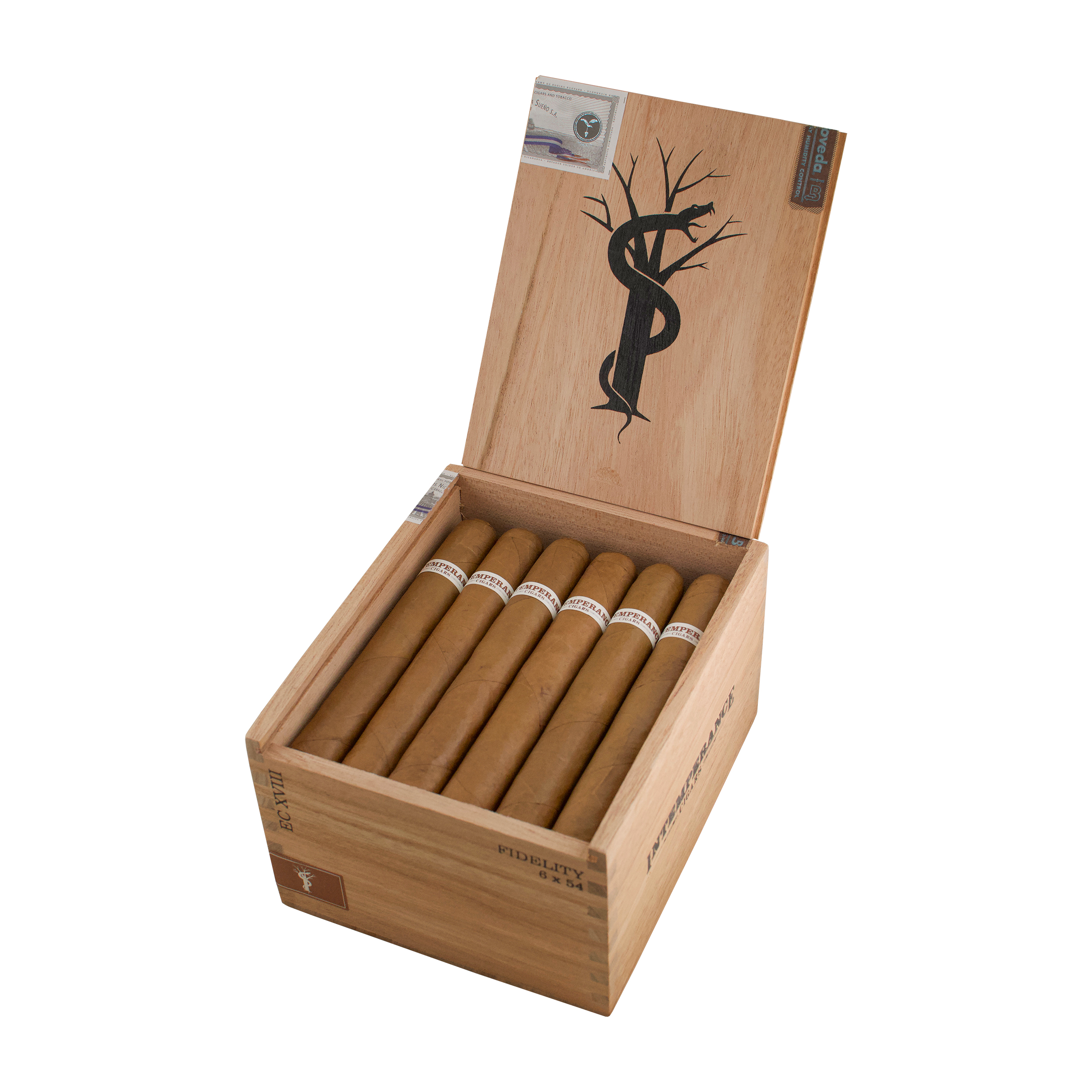 Intemperance EC XVIII Fidelity Cigar - Box