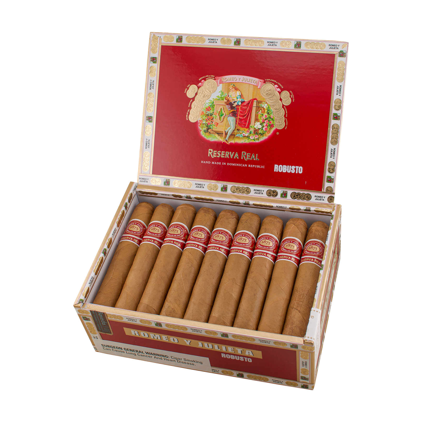 Romeo Y Julieta Reserva Real Robusto Cigar - Box