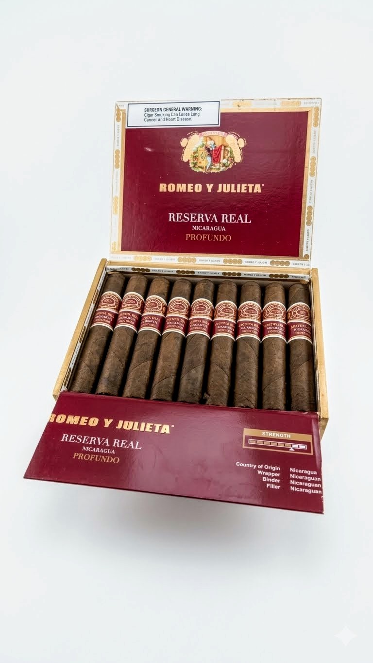 Romeo Y Julieta Reserva Real Nicaragua Profundo Robusto - Box
