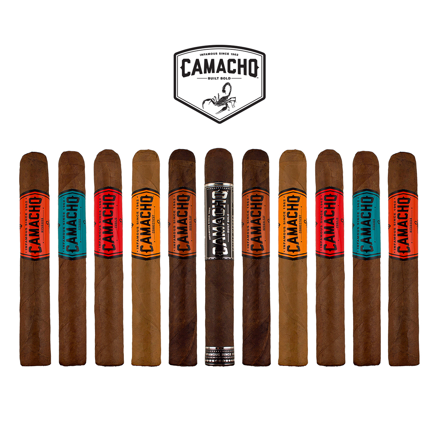 Camacho Bold Triple Maduro Assortment - 11 Pack Sampler
