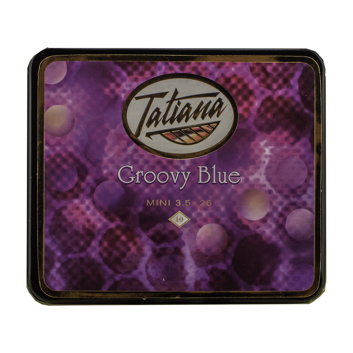 Tatiana Groovy Blue Tin