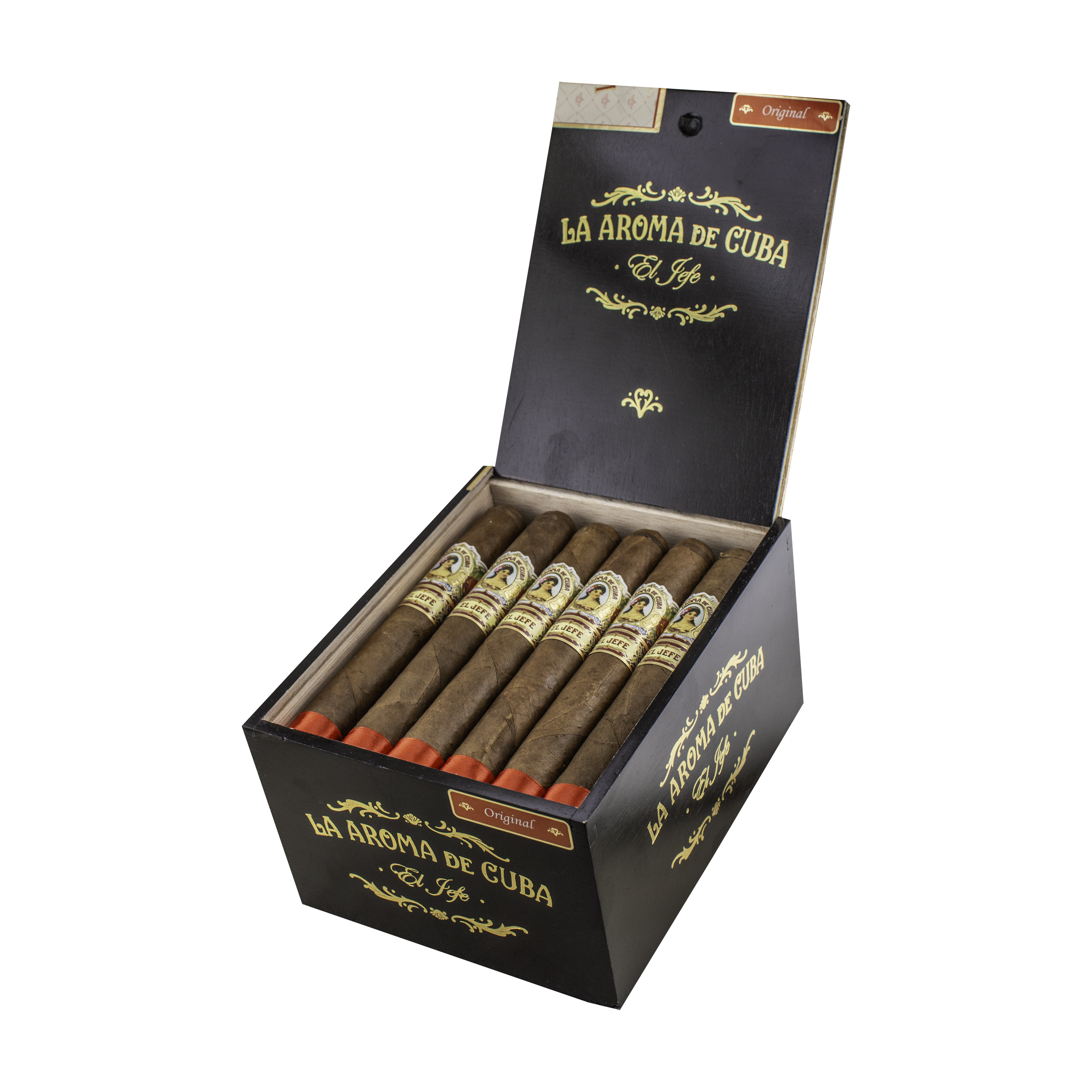 La Aroma De Cuba El Jefe Cigar - Box