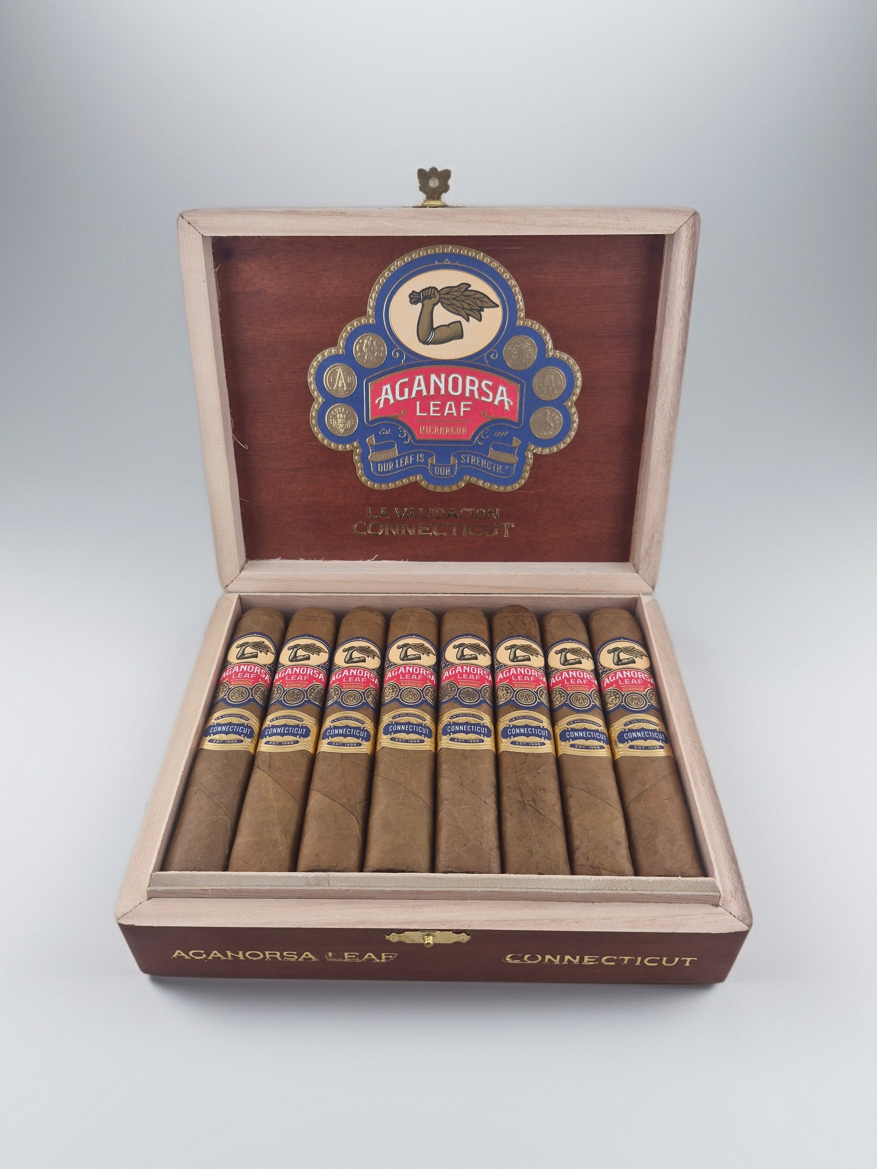 Aganorsa Leaf La Validacion Connecticut Gran Robusto - Box of 15