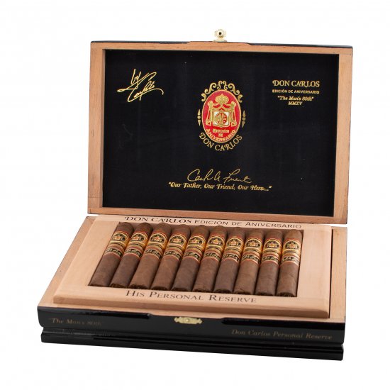 Don Carlos Personal Reserve \"The Man\'s 80th\" Cigar - Box