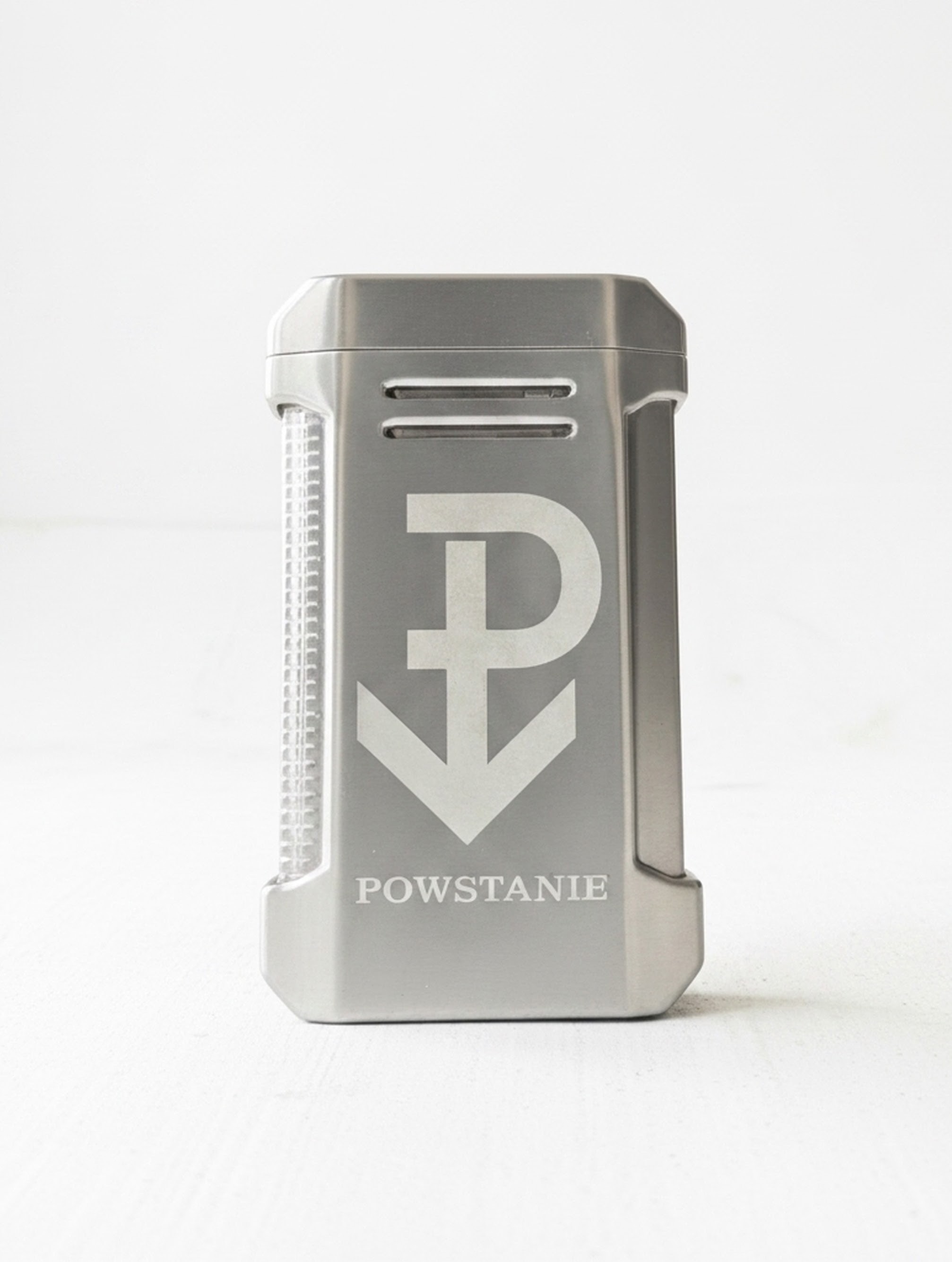 Powstanie Flat Flame Lighter - Gun Metal Powstanie Flat Flame Lighter - Gun Metal