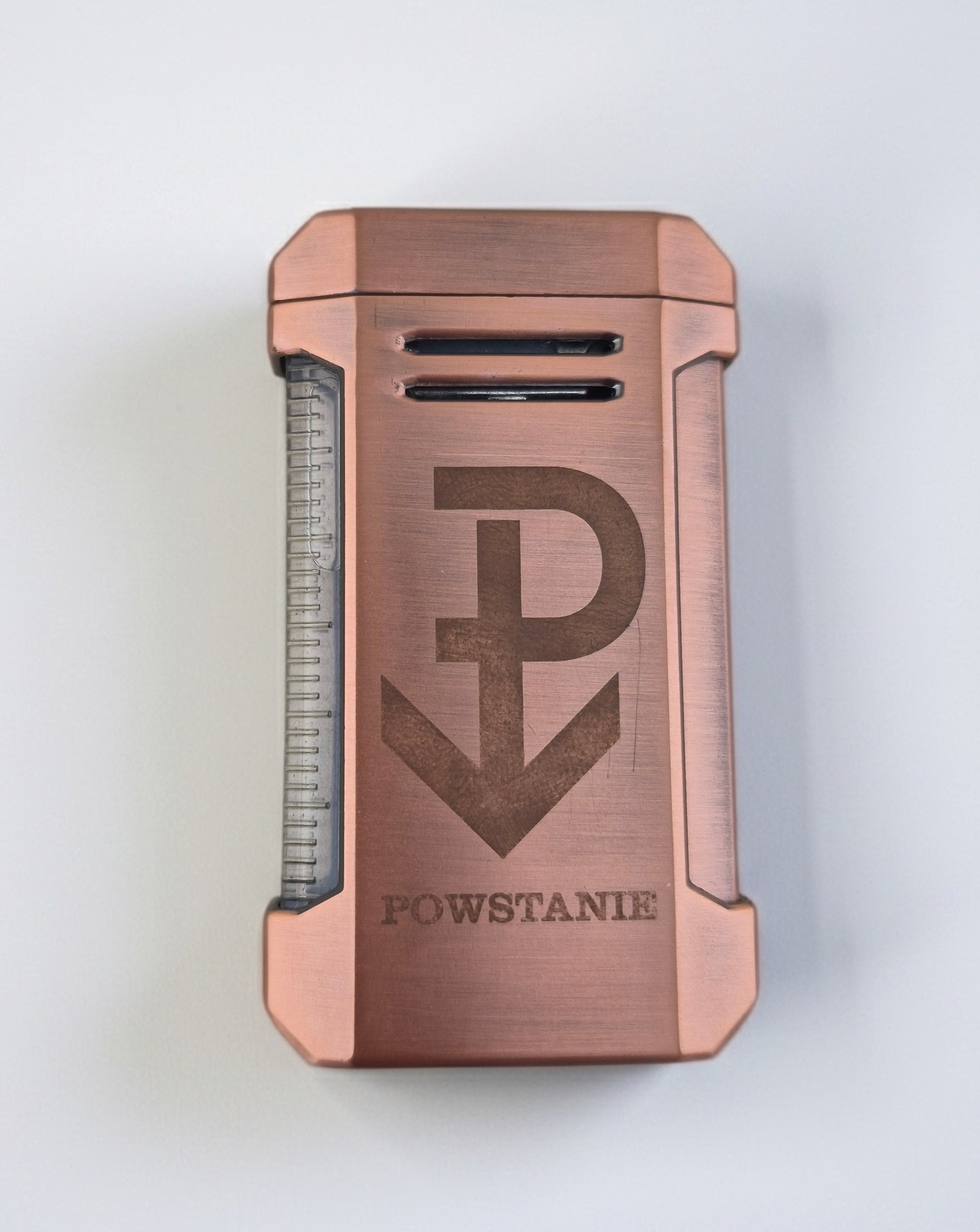Powstanie Flat Flame Lighter - Bronze Powstanie Flat Flame Lighter - Bronze
