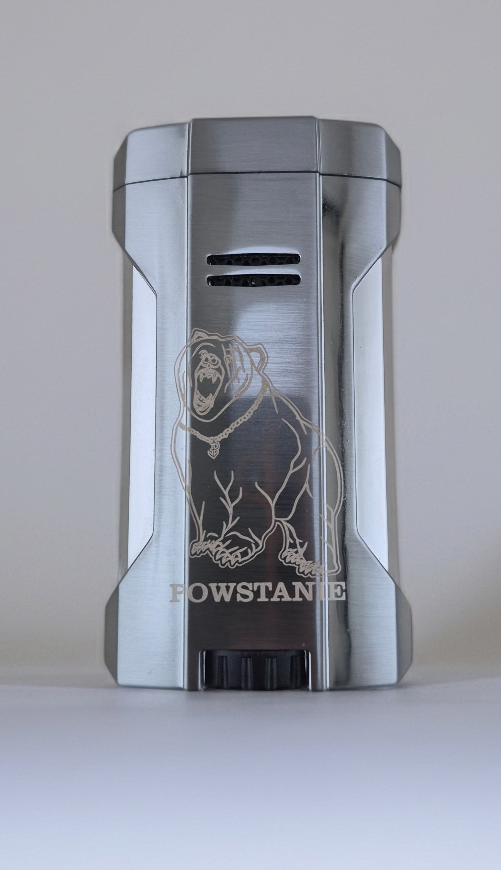 Powstanie War Bear Silver Quad Lighter Powstanie War Bear Silver Quad Lighter